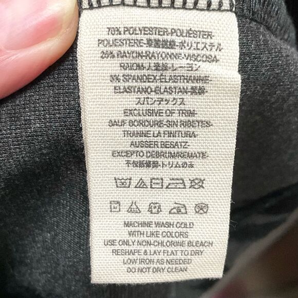 Free People Damask Mini Skirt Going For Baroque Velvet Sz XS Grey Black - Picture 5 of 6